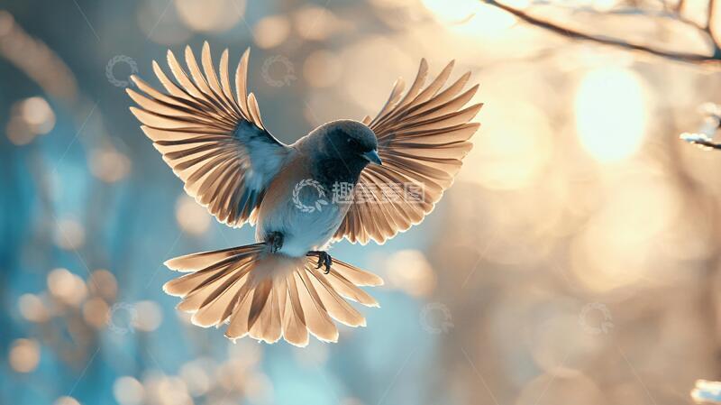 高清大图下载【趣麦麦图】阳光下的精灵