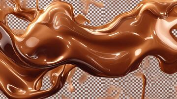 巧克力流体纹理
