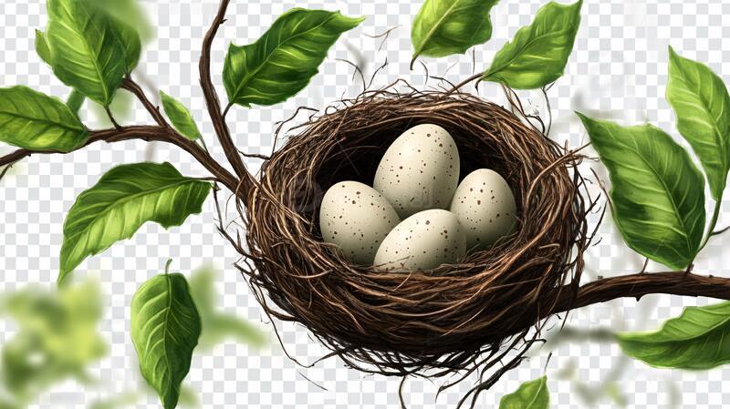高清大图下载【趣麦麦图】鸟蛋设计素材2