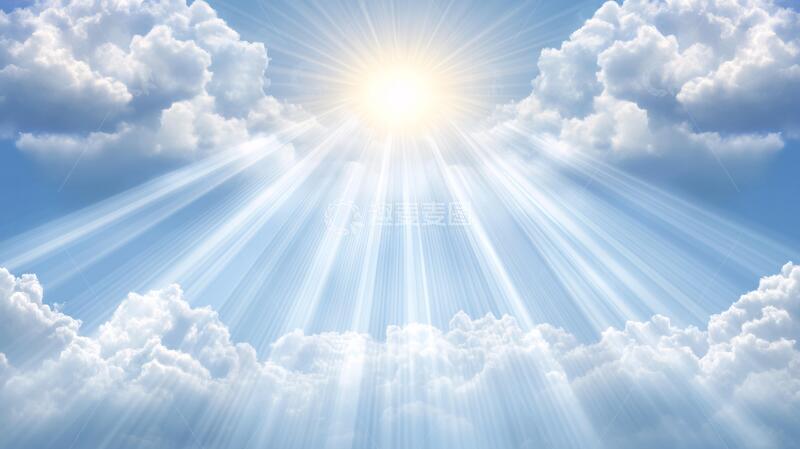 高清大图下载【趣麦麦图】耶稣光设计素材才