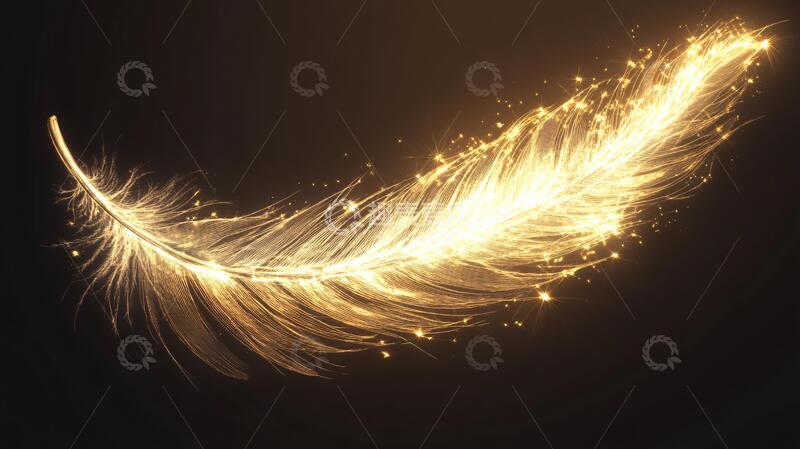 高清大图下载【趣麦麦图】光线翅膀唯美翅膀设计4