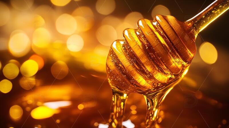 蜂蜜细节图蜂蜜细节手部