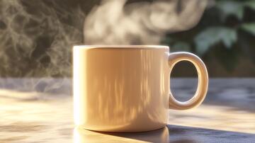 咖啡杯效果水杯场景茶杯