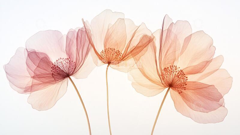 高清大图下载【趣麦麦图】虞美人插画手绘插画背景