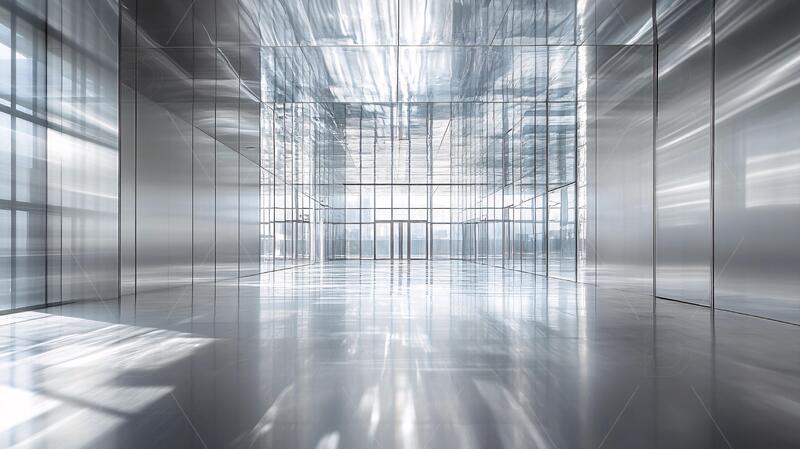 玻璃大厅建筑大厅内墙