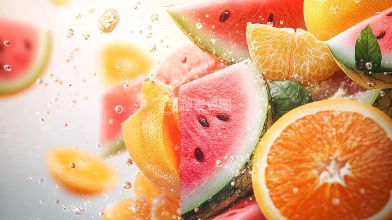 高清大图下载【趣麦麦图】水果合成效果27