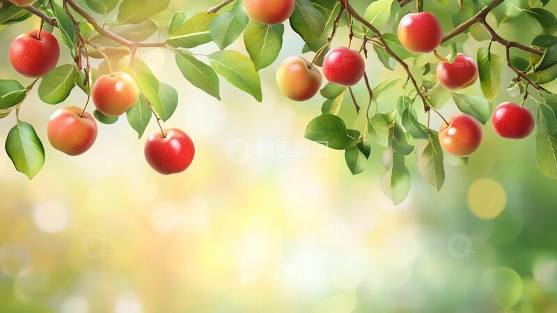 高清大图下载【趣麦麦图】高清植物果实小红果树1