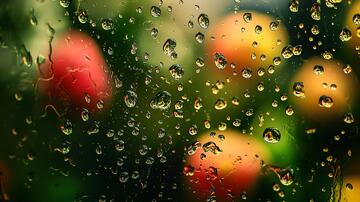 玻璃水珠设计壁纸1