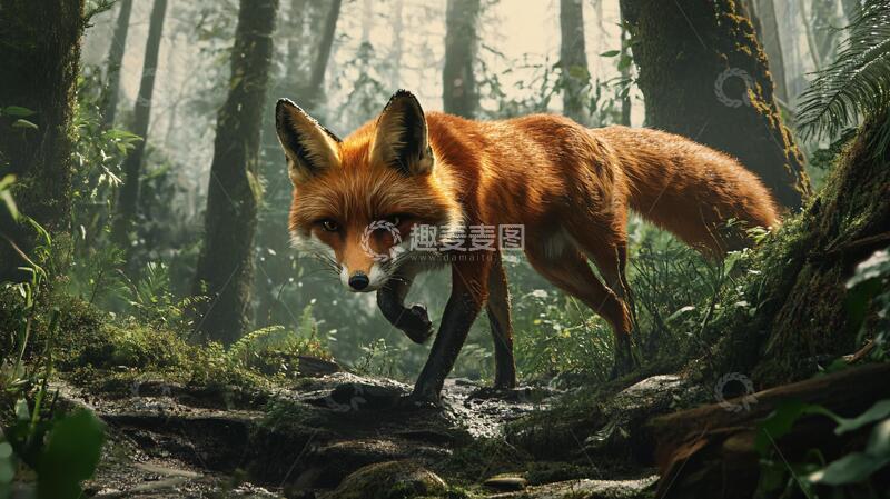 高清大图下载【趣麦麦图】小狐狸壁纸狐狸动物壁纸