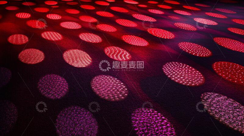 高清大图下载【趣麦麦图】圆点虚化光影