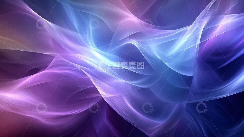 高清大图下载【趣麦麦图】炫彩流动背景1