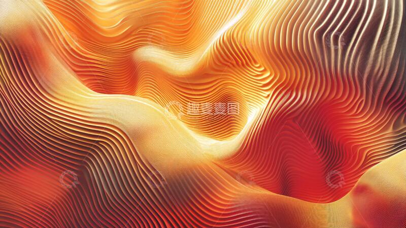 高清大图下载【趣麦麦图】抽象流体花纹背景2