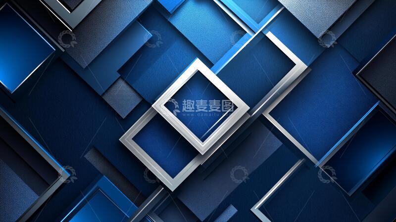 高清大图下载【趣麦麦图】动感模块化创意背景