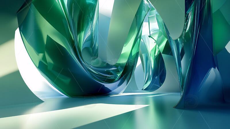 高清大图下载【趣麦麦图】扎哈设计背景异形作品