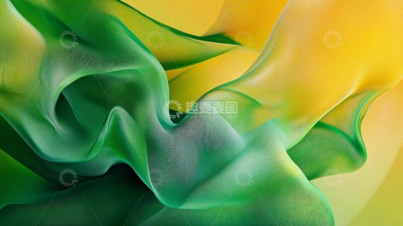 高清大图下载【趣麦麦图】炫彩背景流体线条4