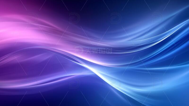 高清大图下载【趣麦麦图】蓝紫色桌面壁纸3