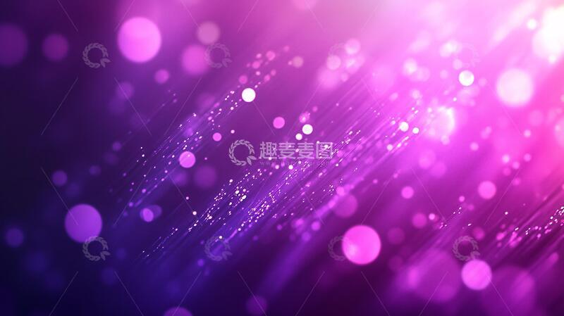 高清大图下载【趣麦麦图】紫色光纤背景