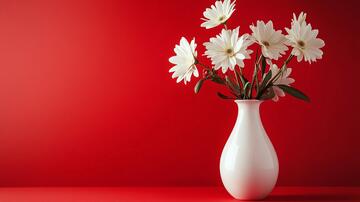 高清花瓶花瓶白色花卉