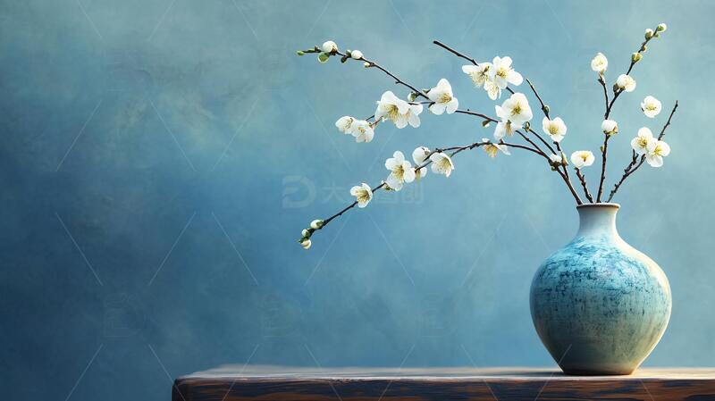 中式古典静物插花