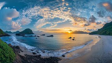 下川环岛系列全景图