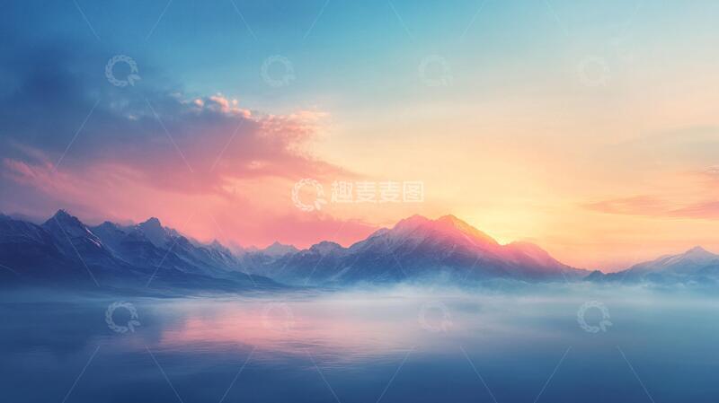 高清大图下载【趣麦麦图】云端晨曦云端晨曦日出