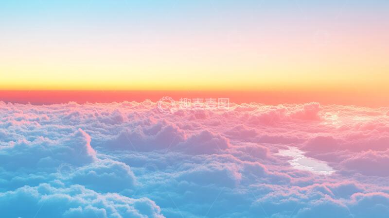 高清大图下载【趣麦麦图】梦幻云海壁纸2