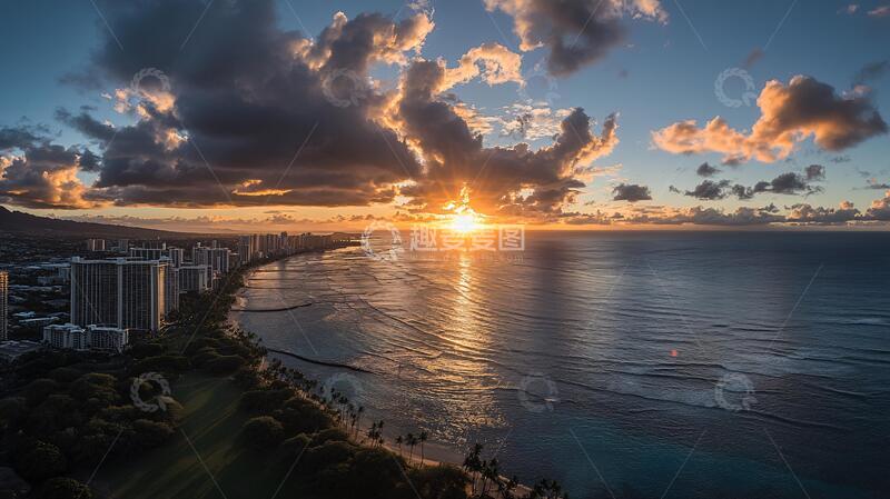 高清大图下载【趣麦麦图】夏威夷檀香山