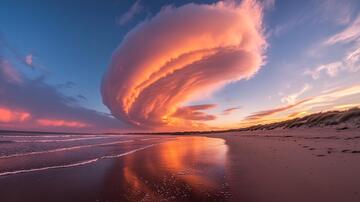 火烧云电脑屏保1