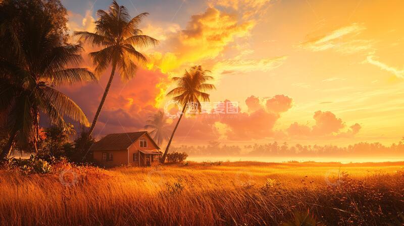高清大图下载【趣麦麦图】唯美农村场景48