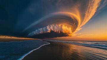 旋转龙卷风天气过程世界