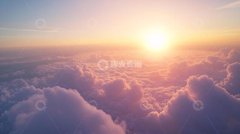 高清大图下载【趣麦麦图】日出云海日出云海气候