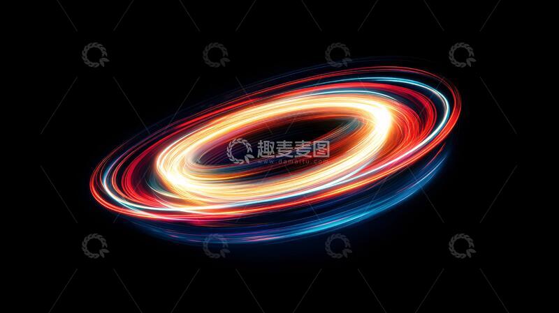 高清大图下载【趣麦麦图】光圈光感炫光曲线