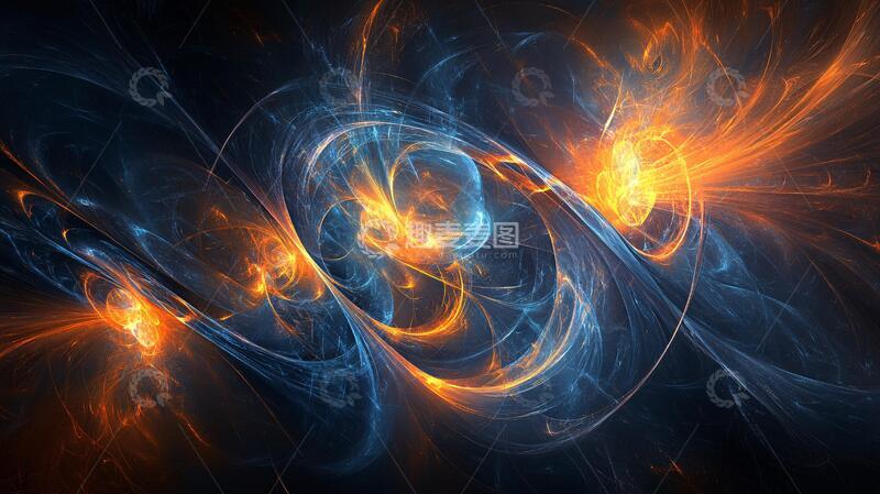 高清大图下载【趣麦麦图】循环旋转扭曲汇聚融合3