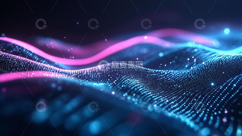高清大图下载【趣麦麦图】科技抽象科技背景创意