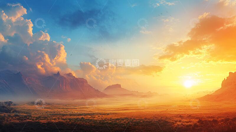 高清大图下载【趣麦麦图】超宽幅风景宽幅巨幅山地