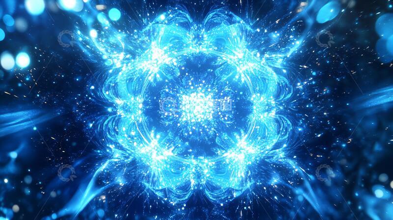 高清大图下载【趣麦麦图】绽放炫酷背景