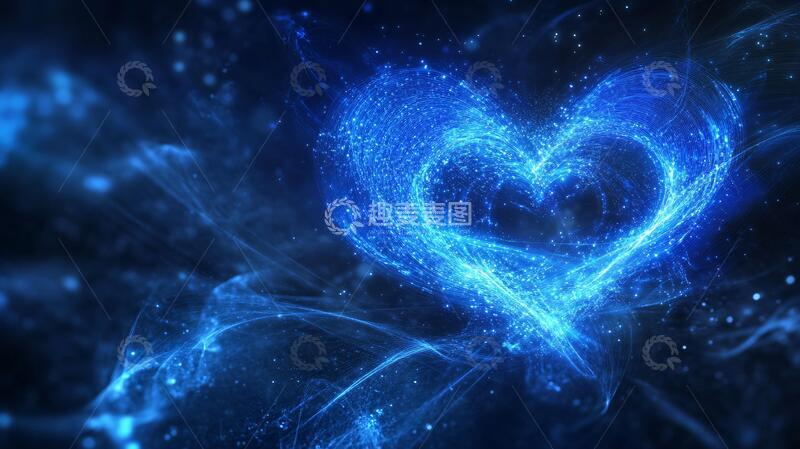 高清大图下载【趣麦麦图】梦幻爱心爱心梦幻背景