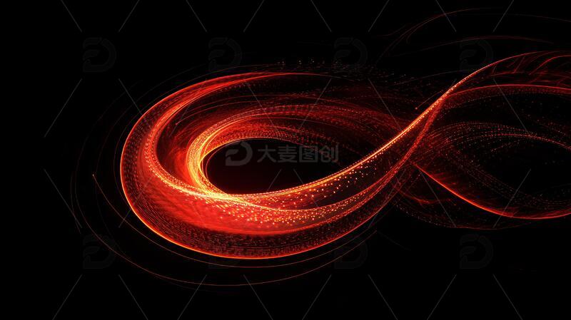 高清大图下载【趣麦麦图】科技旋涡线条