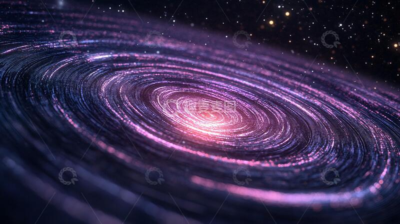 高清大图下载【趣麦麦图】宇宙漩涡会议背景30