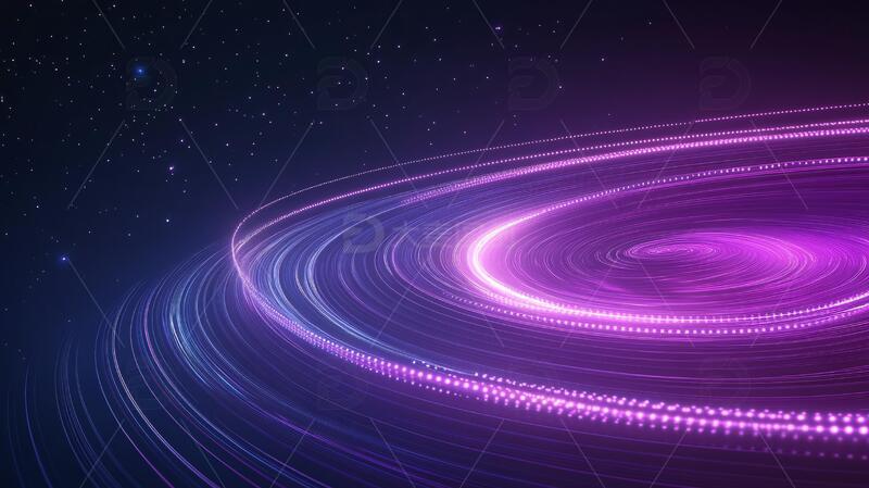 高清大图下载【趣麦麦图】螺旋科技光线