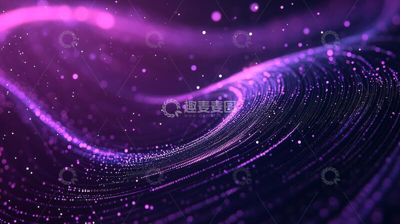 高清大图下载【趣麦麦图】网点创意特效背景4