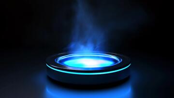 光效效果图按钮火光原创