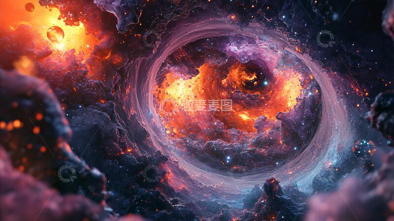 高清大图下载【趣麦麦图】璀璨宇宙设计1