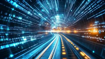 速度科技感光速地标电脑