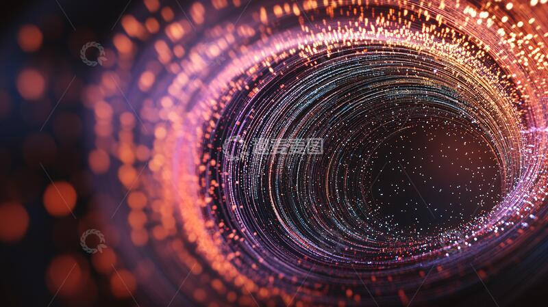 高清大图下载【趣麦麦图】科技黑洞科技漩涡旋涡