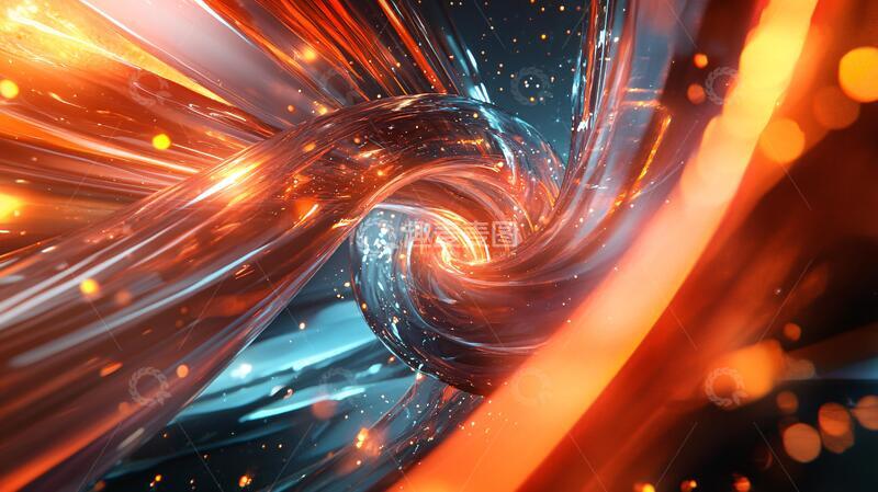 高清大图下载【趣麦麦图】循环旋转扭曲汇聚融合2