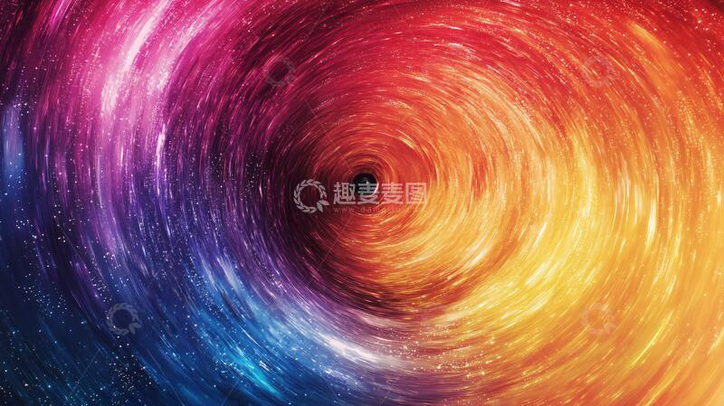 高清大图下载【趣麦麦图】宇宙漩涡会议背景19