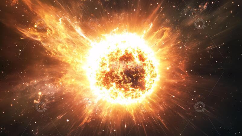 高清大图下载【趣麦麦图】核坍塌超新星
