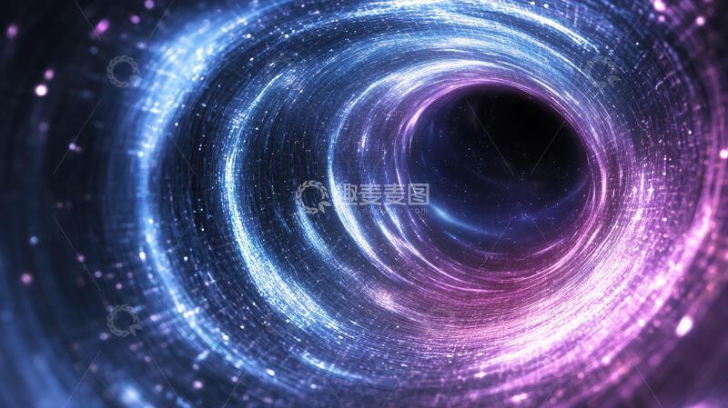 高清大图下载【趣麦麦图】虫洞艺术科技宇宙漩涡