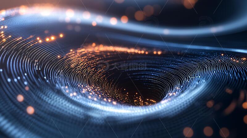 高清大图下载【趣麦麦图】科技抽象科技数据光线